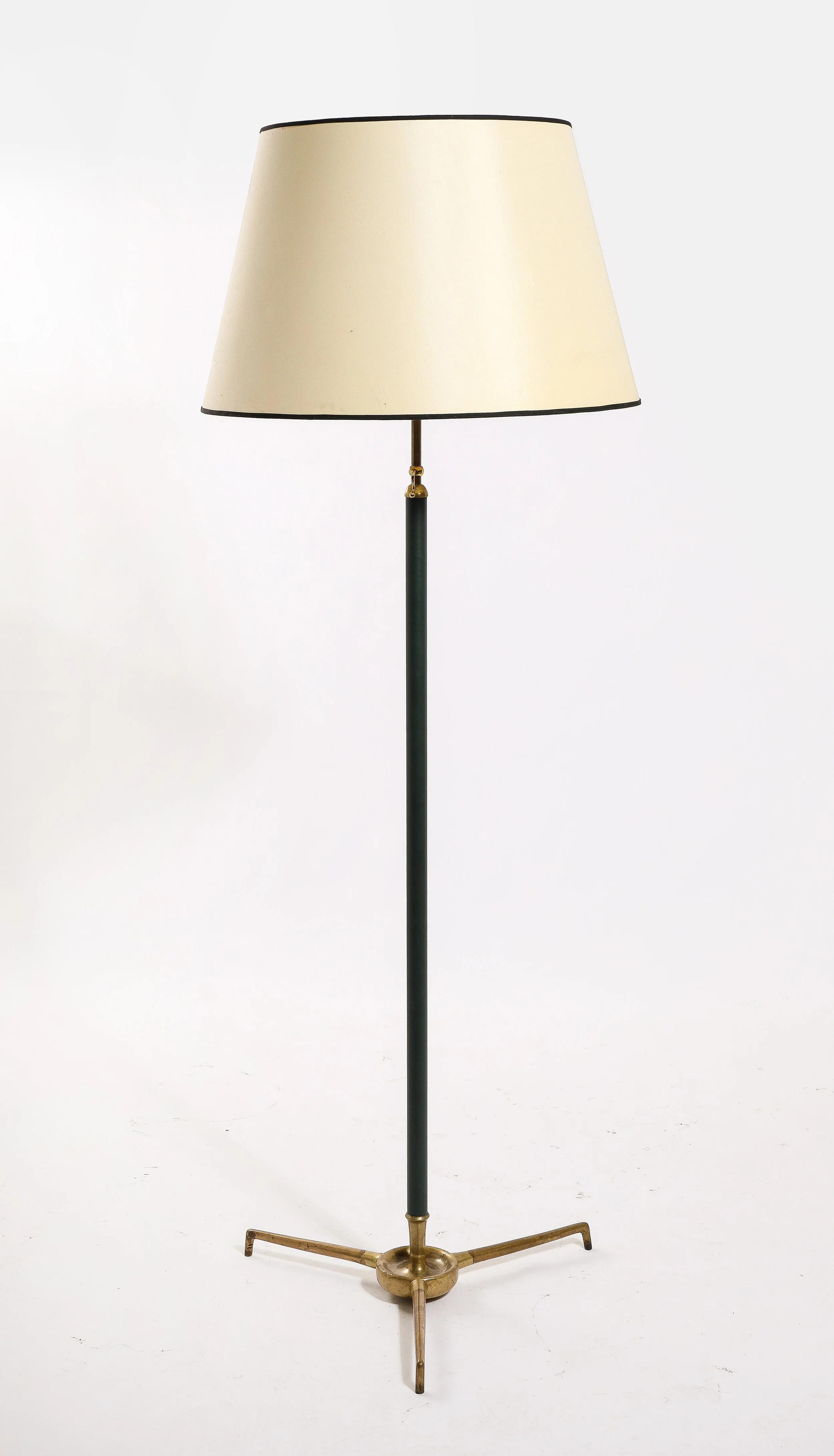 Large Arlus Bronze Floor Lamp