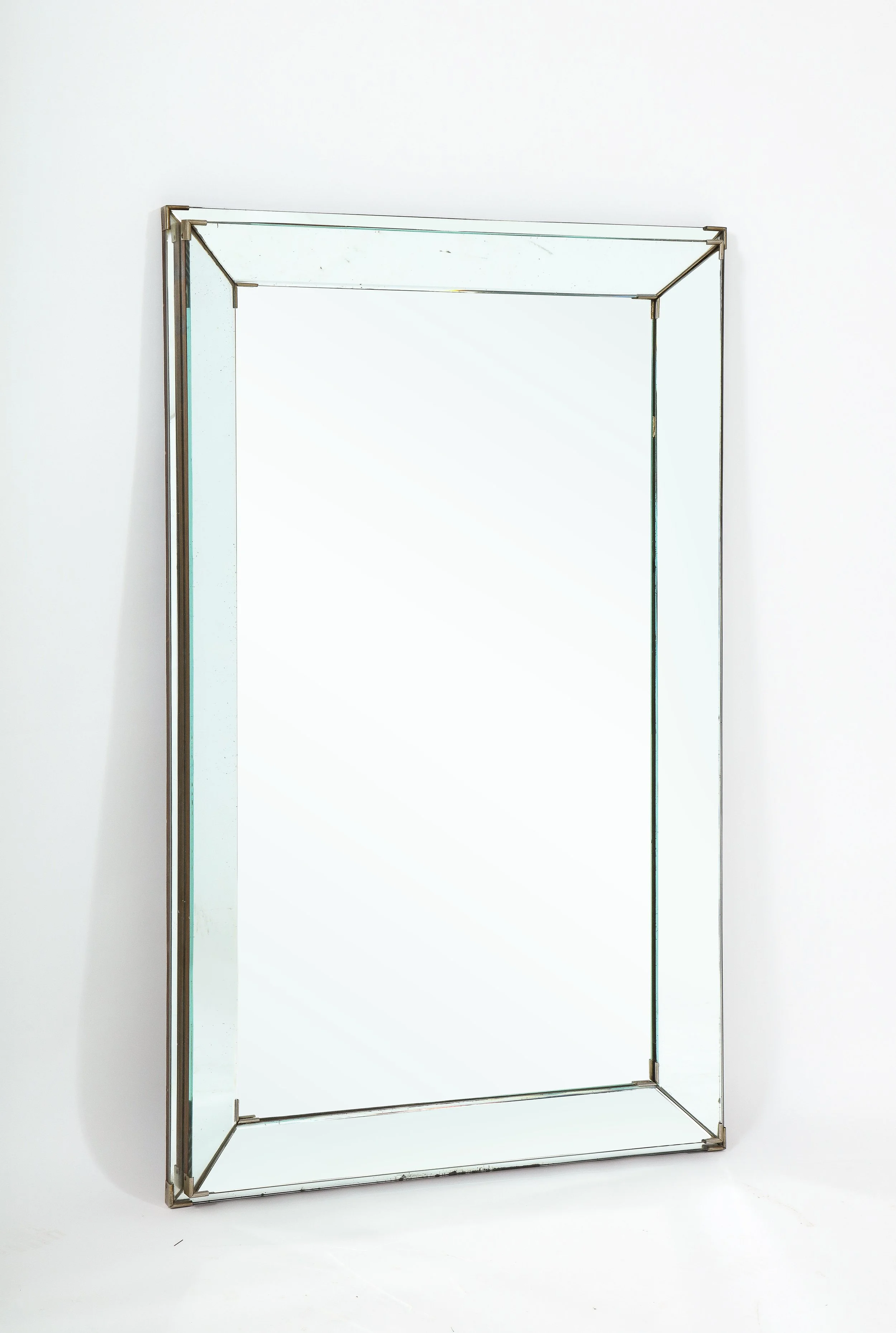 Large Jacques Adnet Mirror