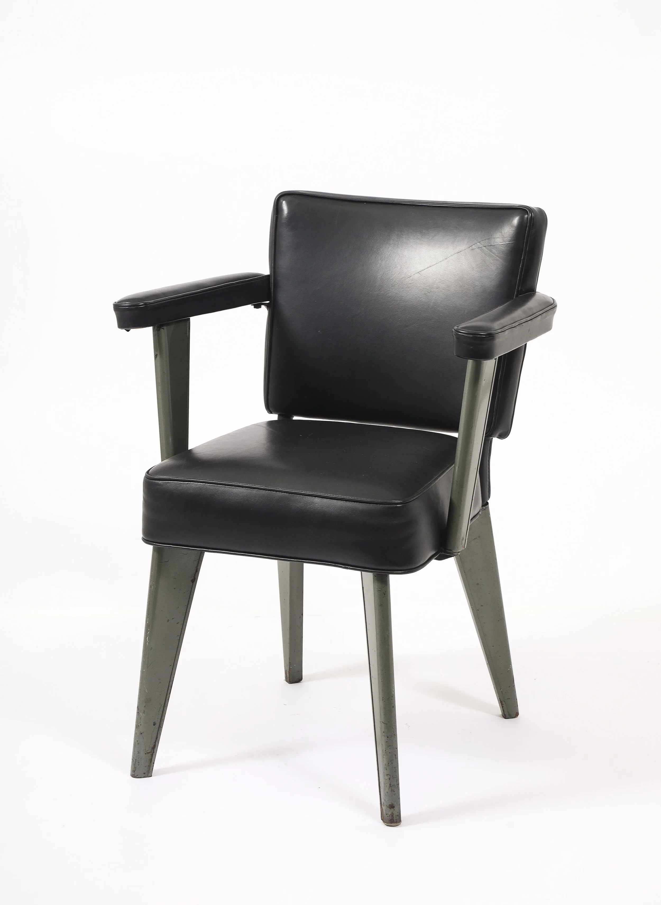 Green Enamel Dominique Armchair