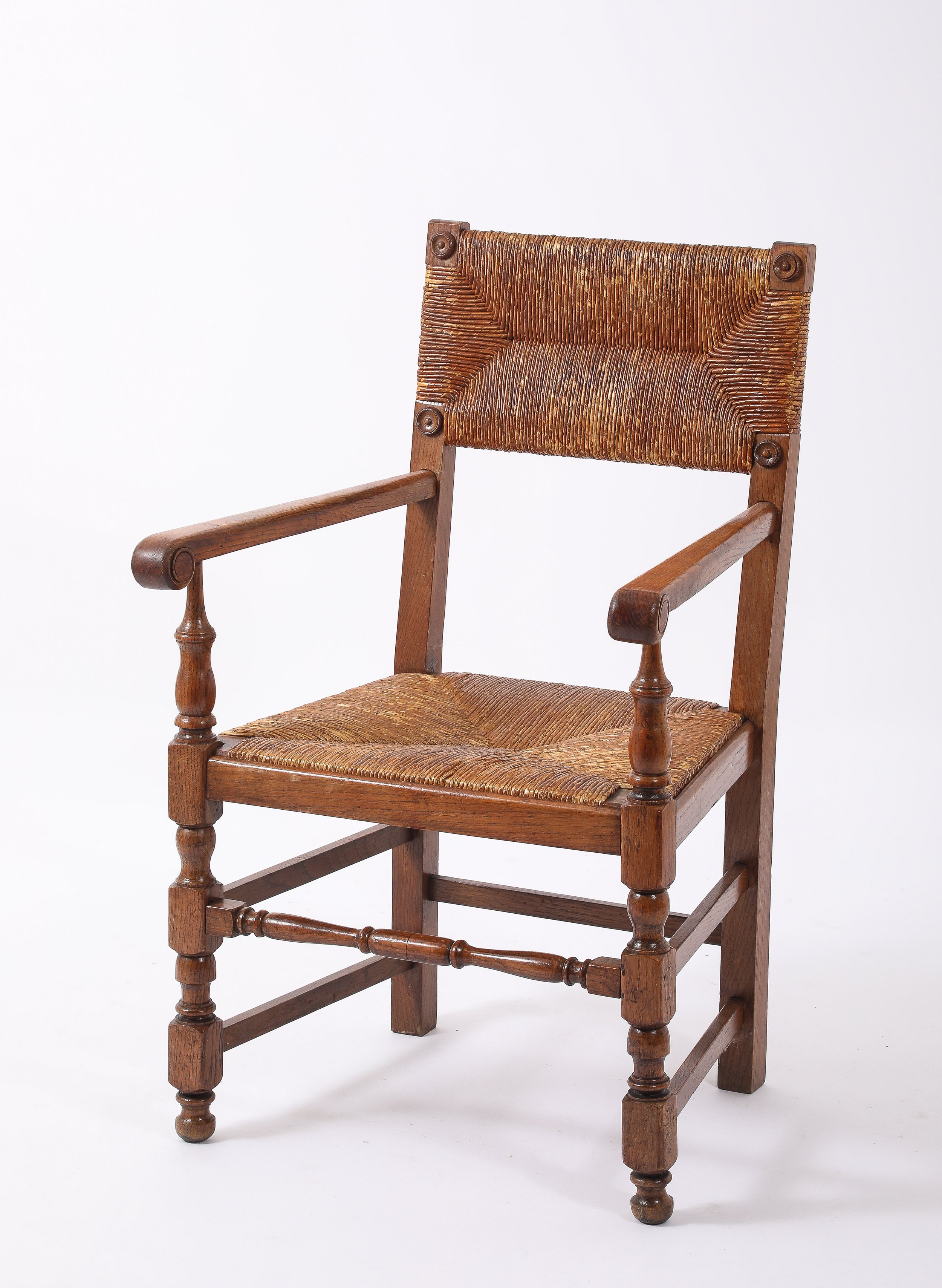 Rustic Rush Armchair