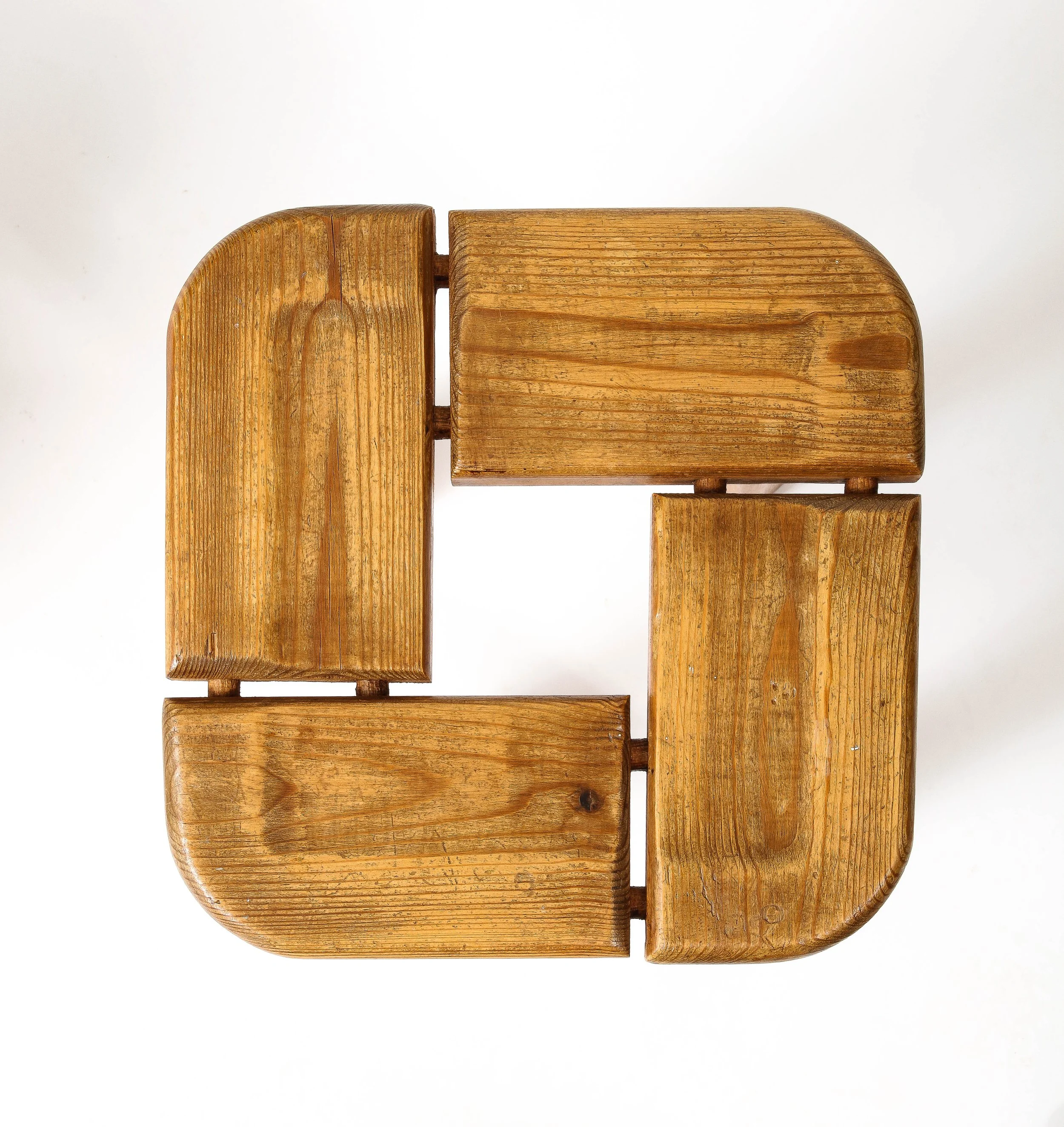 MAISON PASCAL BOYER - Pine Patch Stools by Olof Ottelin