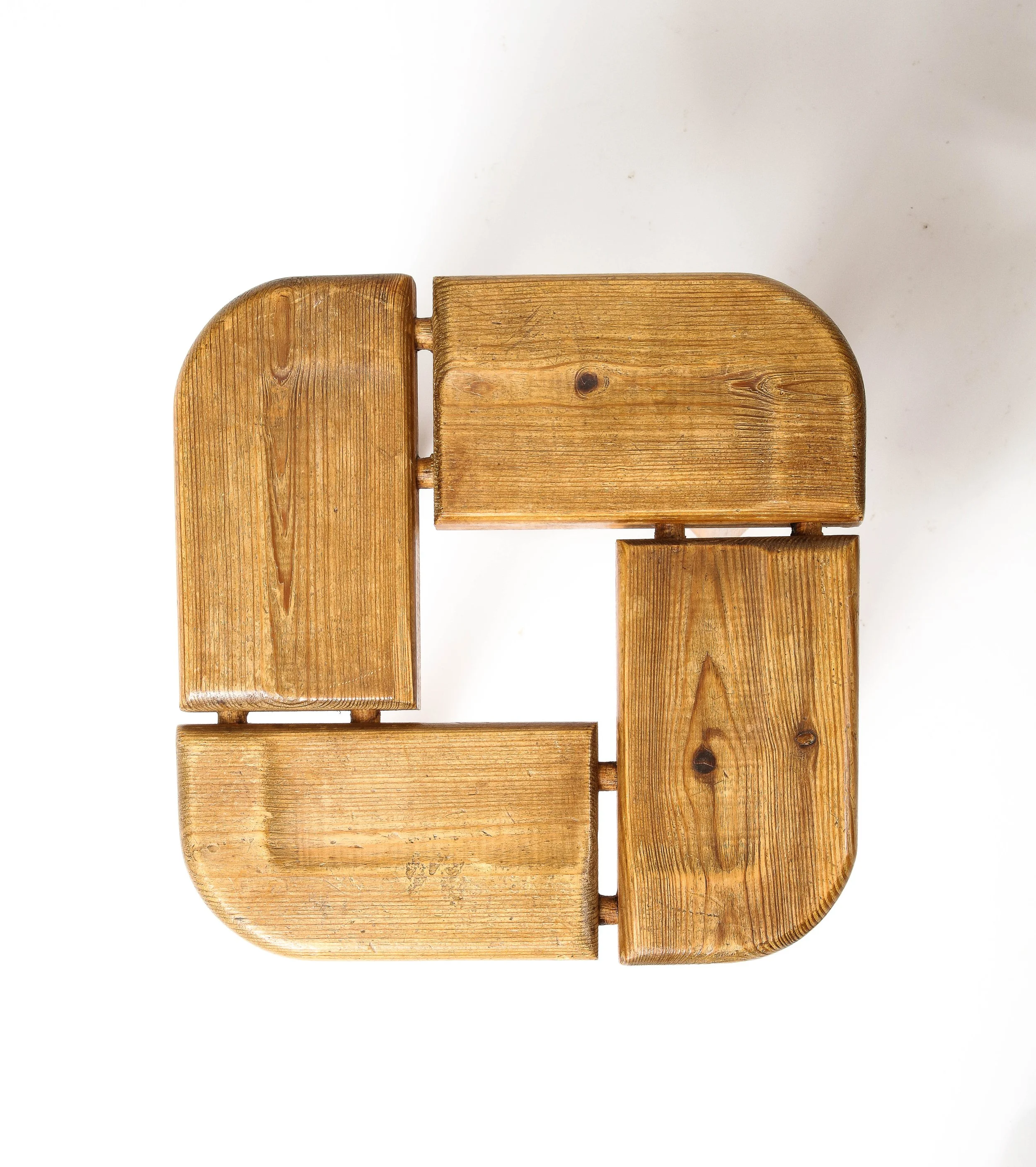 MAISON PASCAL BOYER - Pine Patch Stools by Olof Ottelin