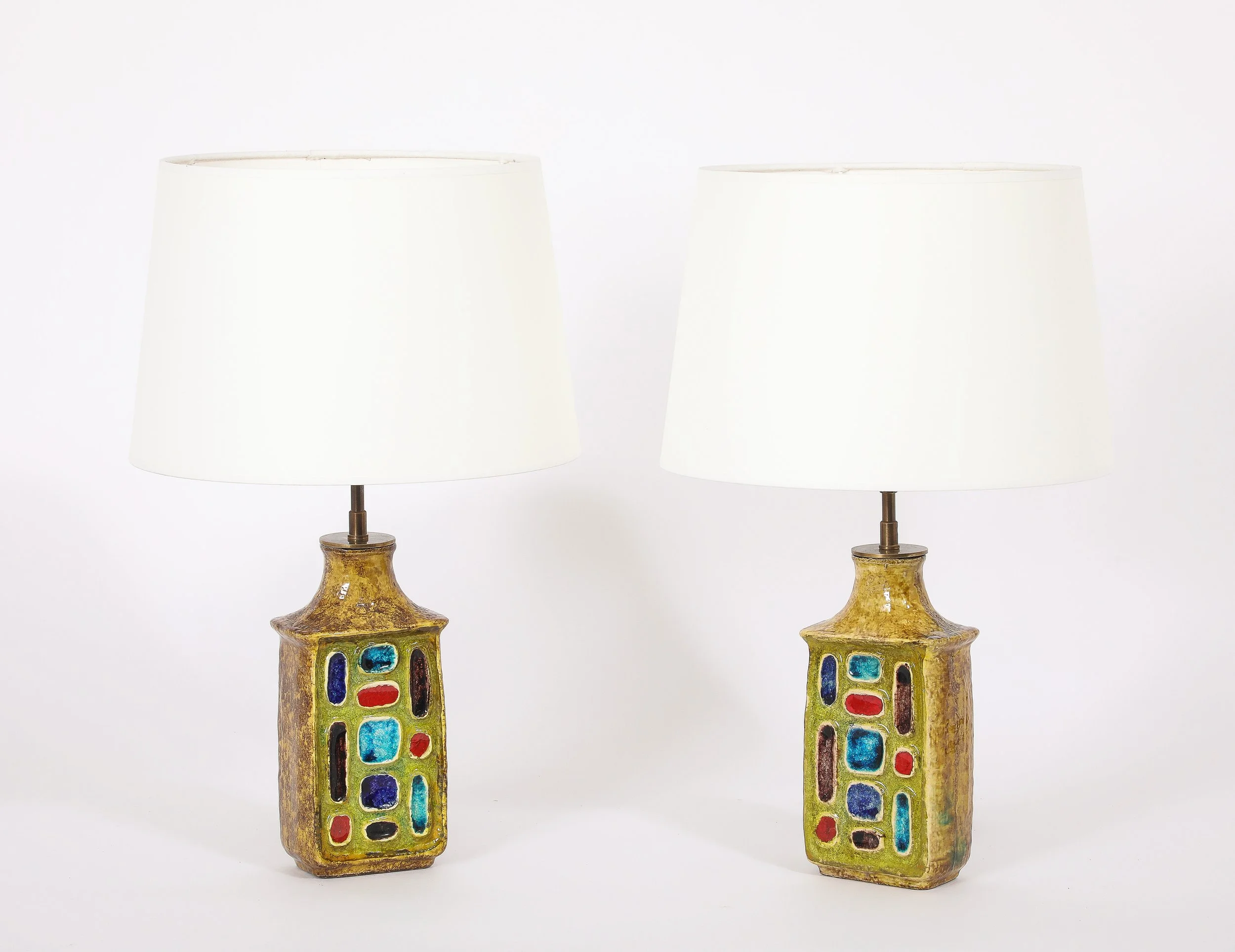 Pair of Schamberger Lamps