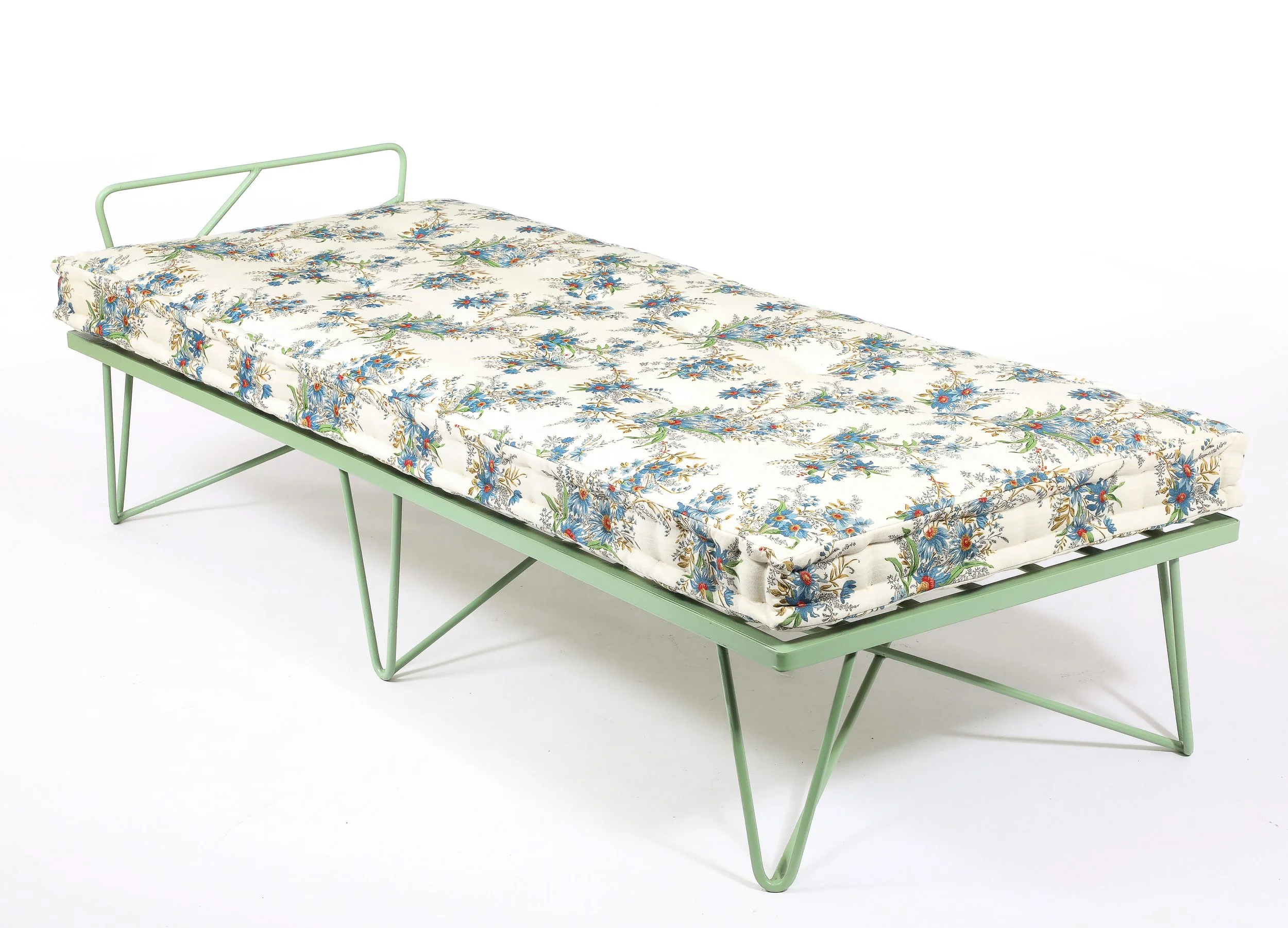 Green Enameled Daybed