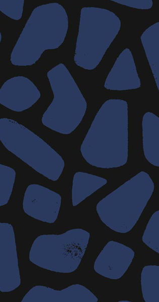 Cropped soft black pattern with abstract midnight blue shapes and subtle texture