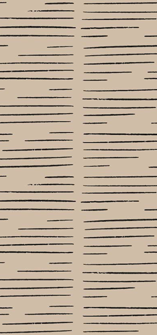 Cropped cream pattern with textured soft black lines forming a zigzag effect