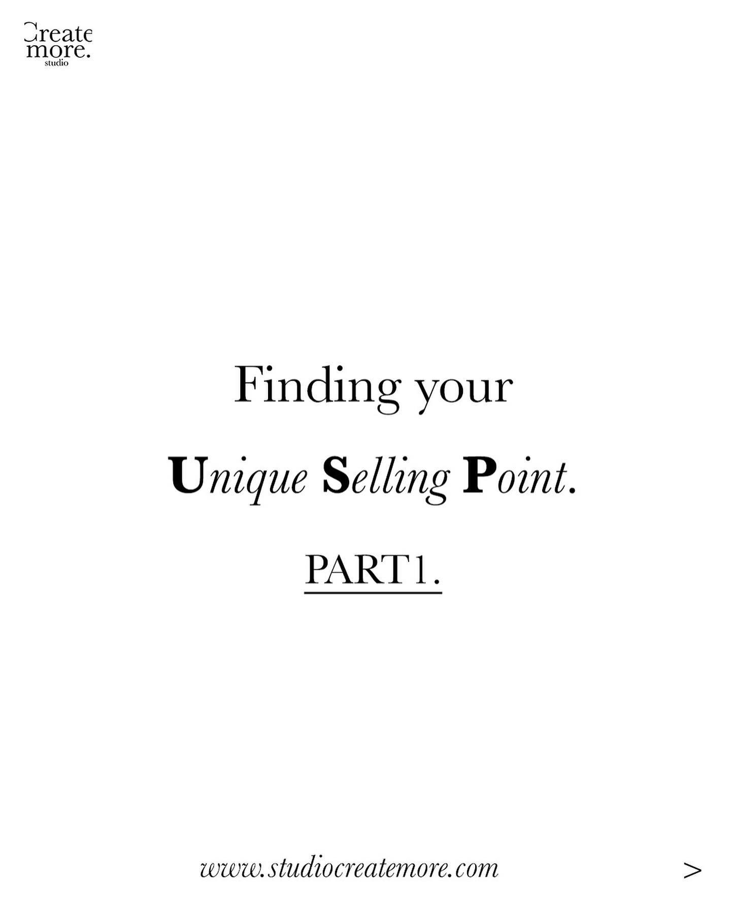 #studiocreatemore Finding your unique selling point (USP) is crucial for differentiating your business from competitors and attracting customers. Here's a step-by-step process to help you identify your USP #Part1