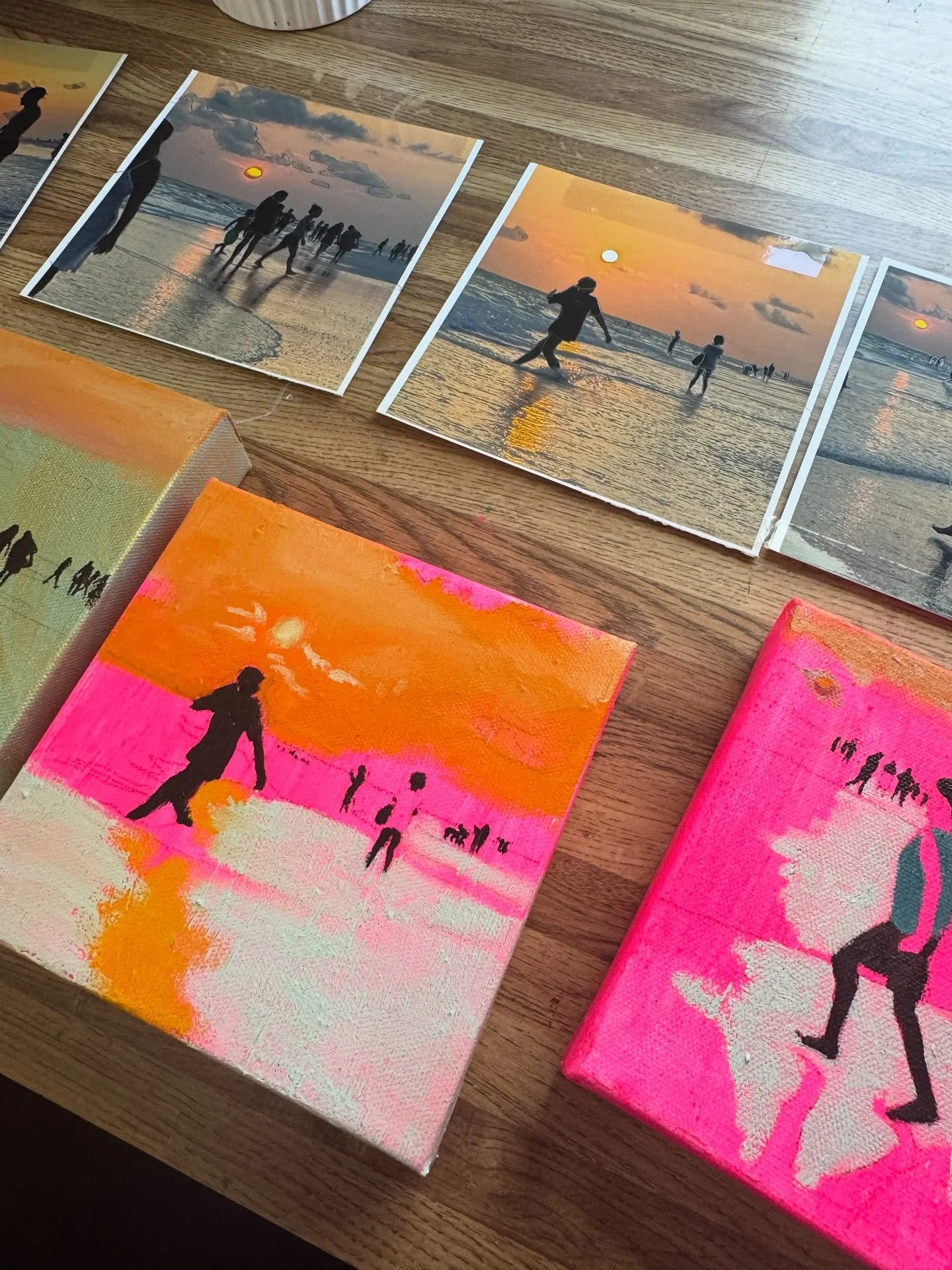 It&rsquo;s been a couple weeks since I&rsquo;ve been able to sit down and paint. Getting started with some fun mini paintings to see if I&rsquo;m interested in doing a larger piece. #smallart #smalloilpaintings #smalloilpainting