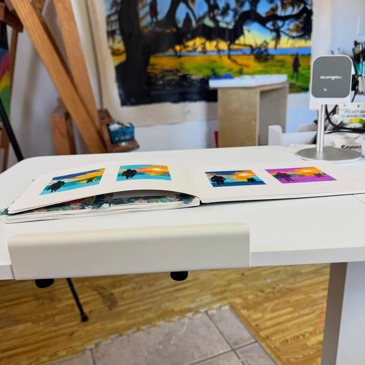 Which study is your favorite? I think I really just needed some play time in the studio. I made little sketches of a piece I&rsquo;ve been dreaming of for awhile and played with color. It won&rsquo;t look like these studies, but they gave me a sense 