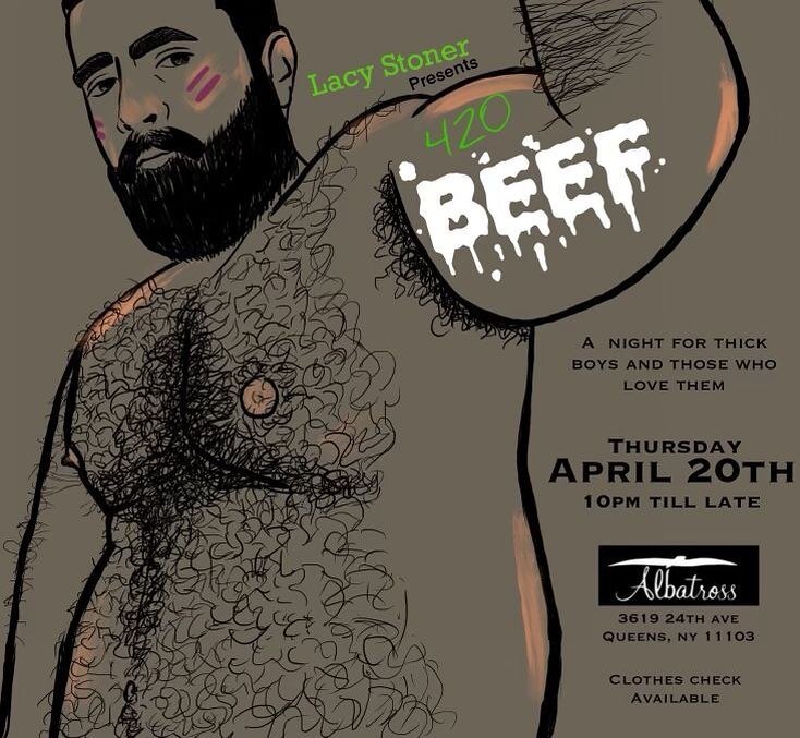 #Repost @thelacystoner 
・・・
Back by popular demand, BEEF!!!!

Back again with our monthly bear party at @albatrossastoria. Officially on the 3rd Thursday of every month. Come strip down and get hot and sweaty with me and all the hot bears, cubs and c