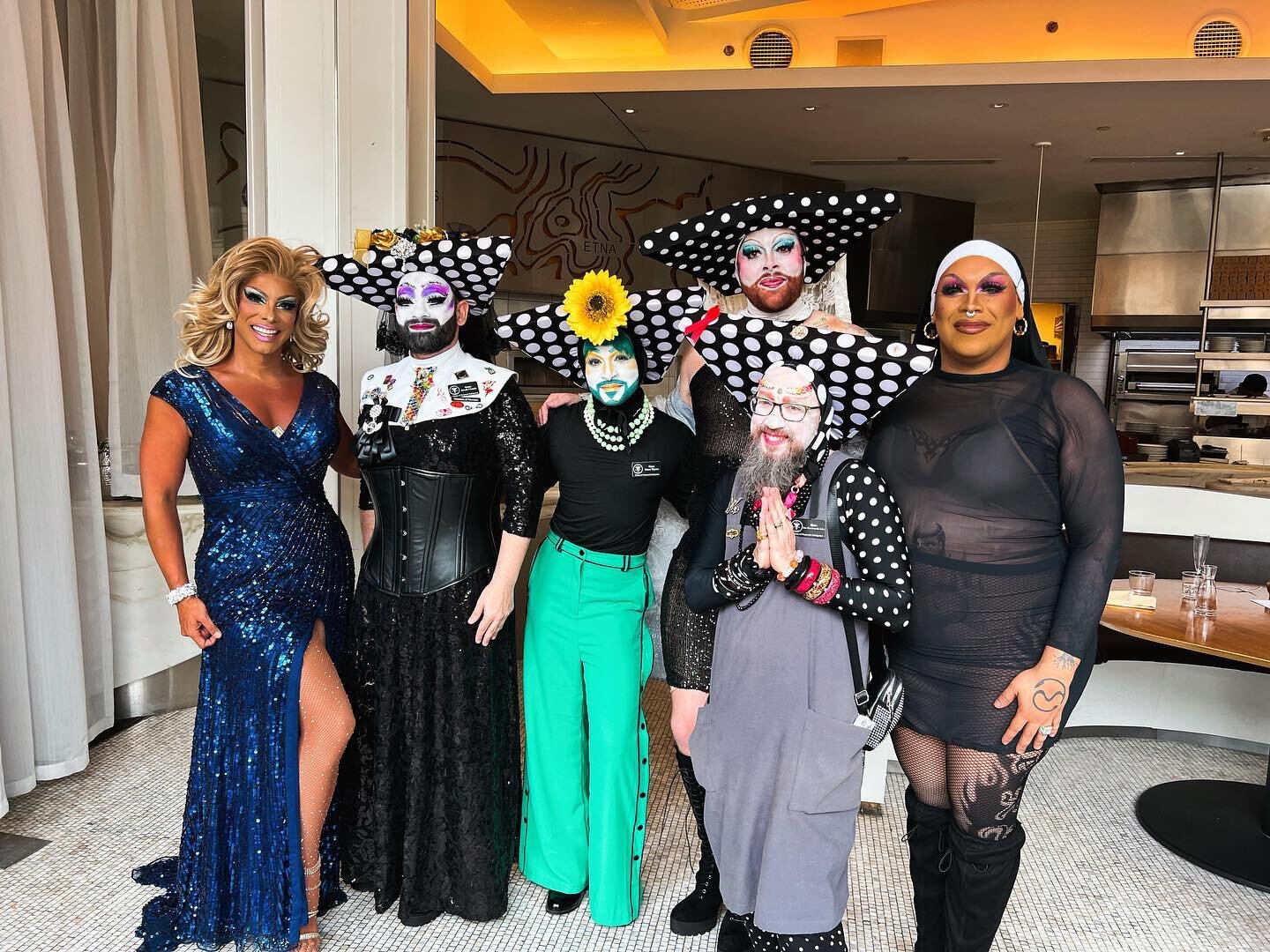 Thank you to @missshugacain and @flipphoneevents for inviting the @nycdisorder to Sister Act Drag Brunch, where queens whirled and twirled in support of @translatina_org. We were absolutely happy to come out and raise some dollars for an organization