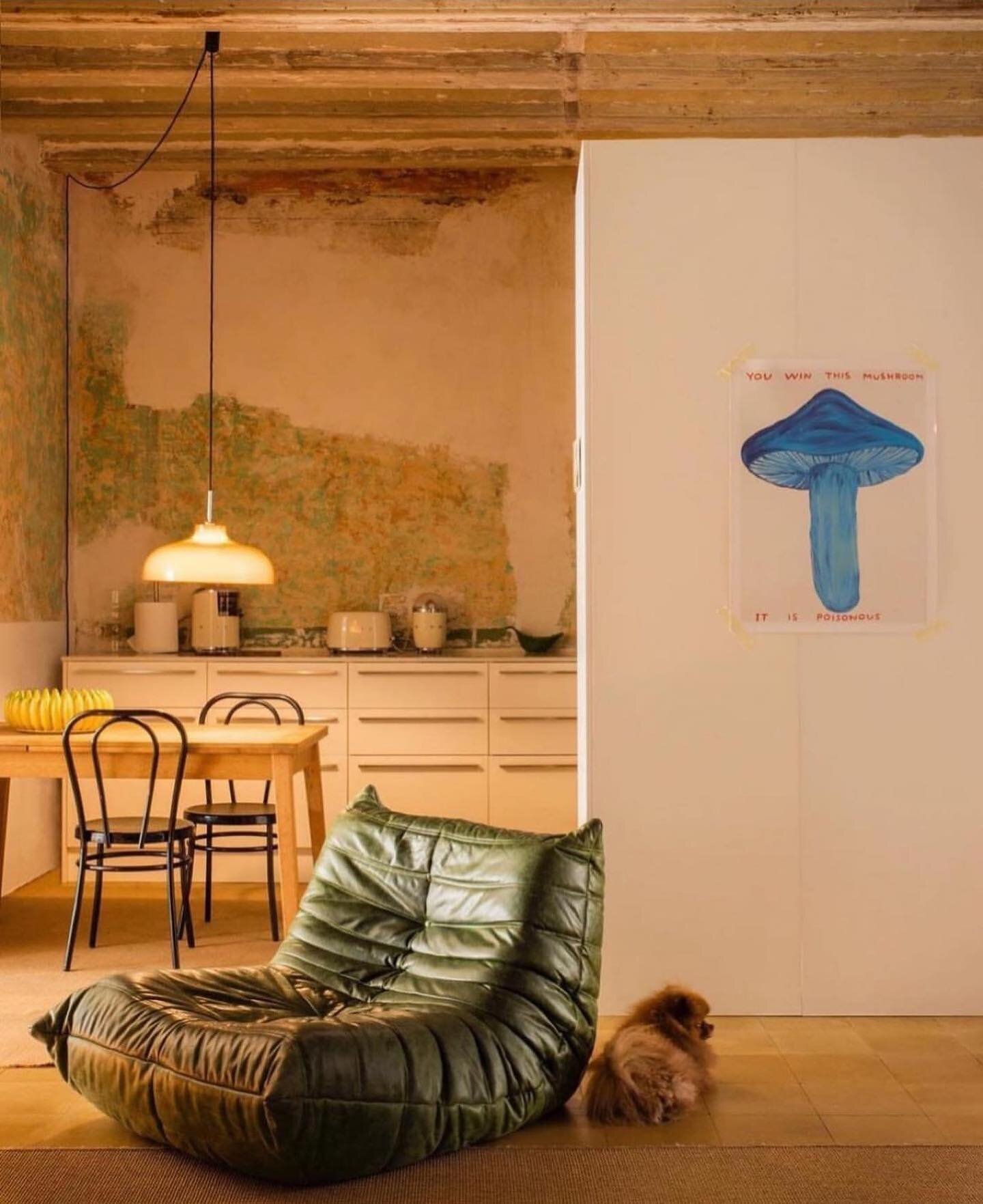 Artful Living ✨

House by @ninauc 
Art by @davidshrigley 
📷 @cesarsegarra_ 
via @interiors.stuff 
.
.
.
#contemporarycreatives #santacole #togosofa #davidshrigley #tmagazine #artcollector #mydomaine #openhousemagazine #milkdecorationmagazine #wegner