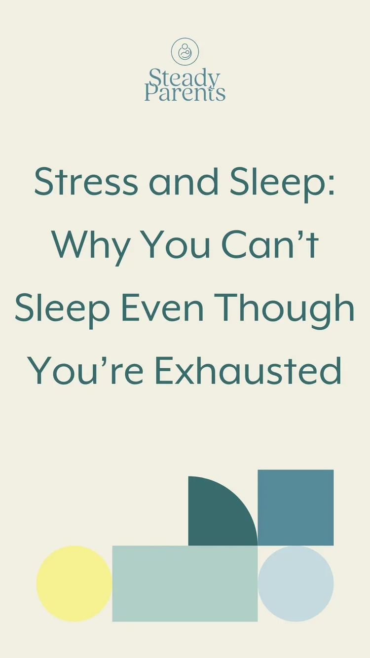 Stress and Sleep Why You Can’t Sleep Even Though You’re Exhausted