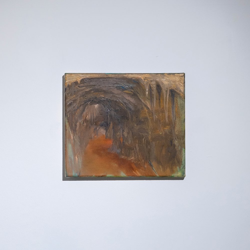 PEDRO BARASSI / Galeria, 2023 / Oil on canvas / 27 x 39 cm