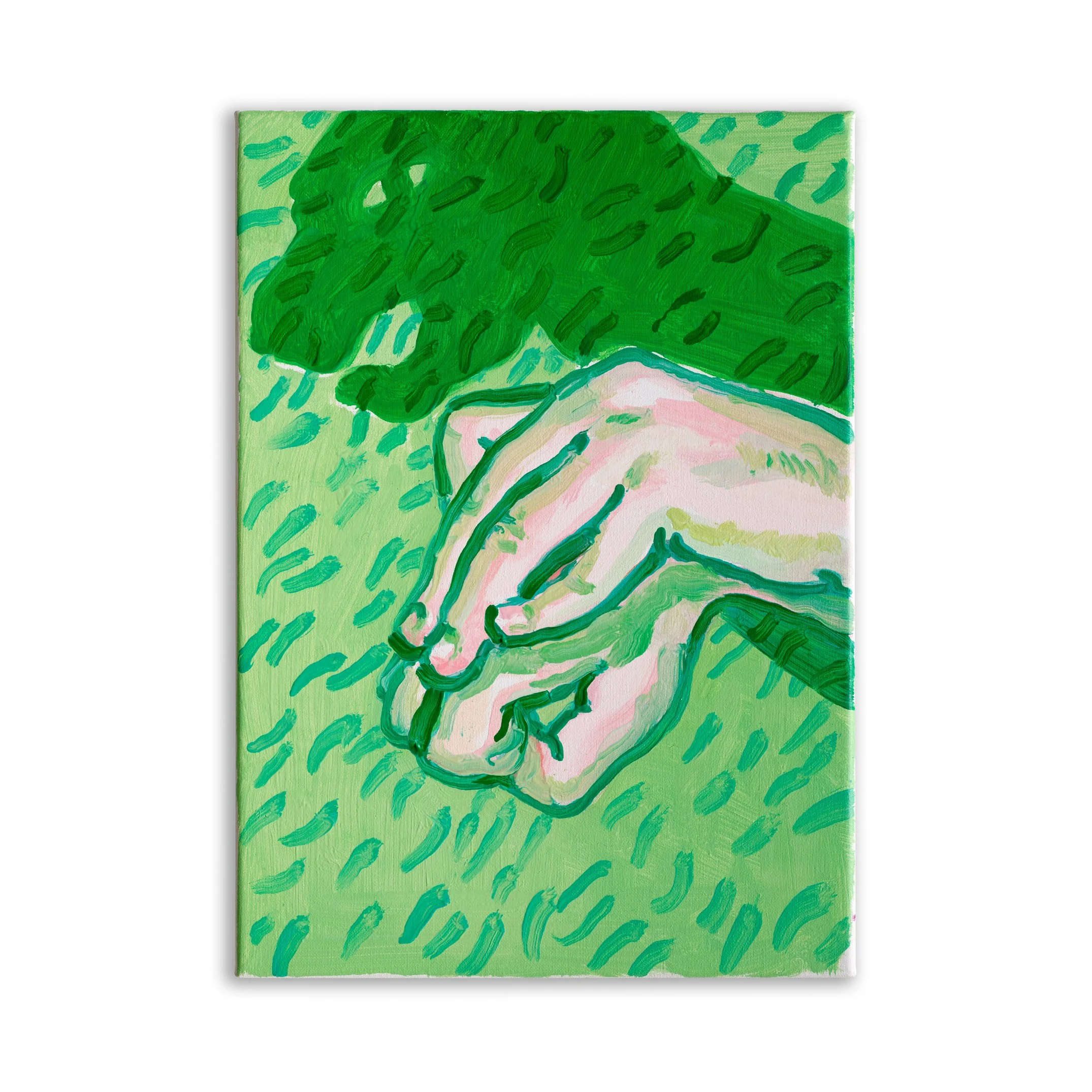 ABEL MOTA
“Quarto teatro de sombras” (Forth shadow theatre), 2024
Oil on canvas / 35 x 25cm / 400 € + VAT