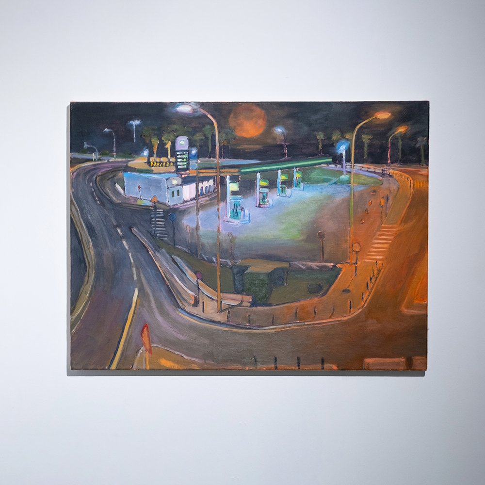 PEDRO BARASSI / Posto, 2023 / Oil on canvas / 60 x 80 cm
