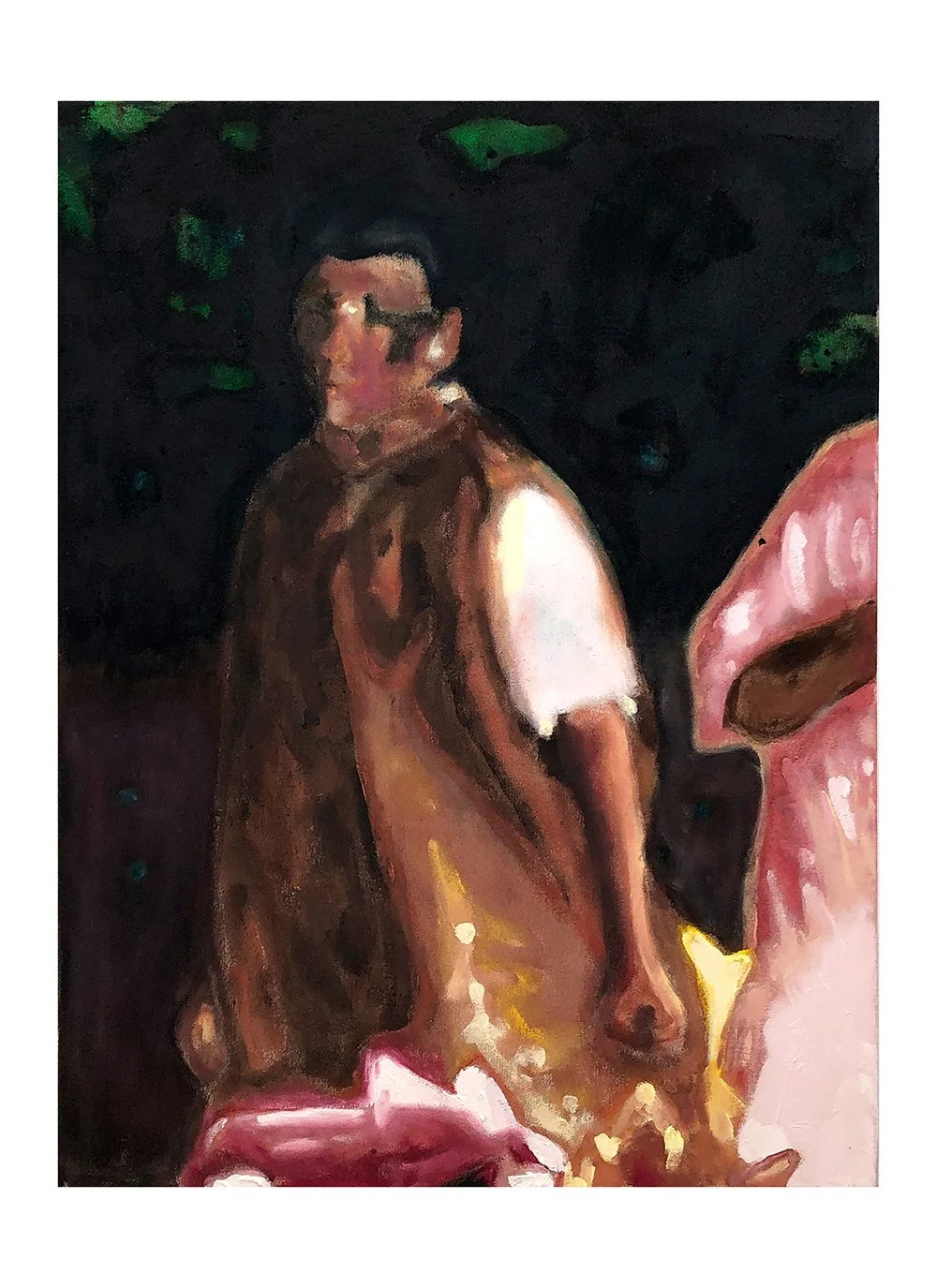 EDUARDO ANTONIO
“Melancolia”, 2022-23
Oil and tempera on canvas / 80 x 60cm / 1.100 € + VAT