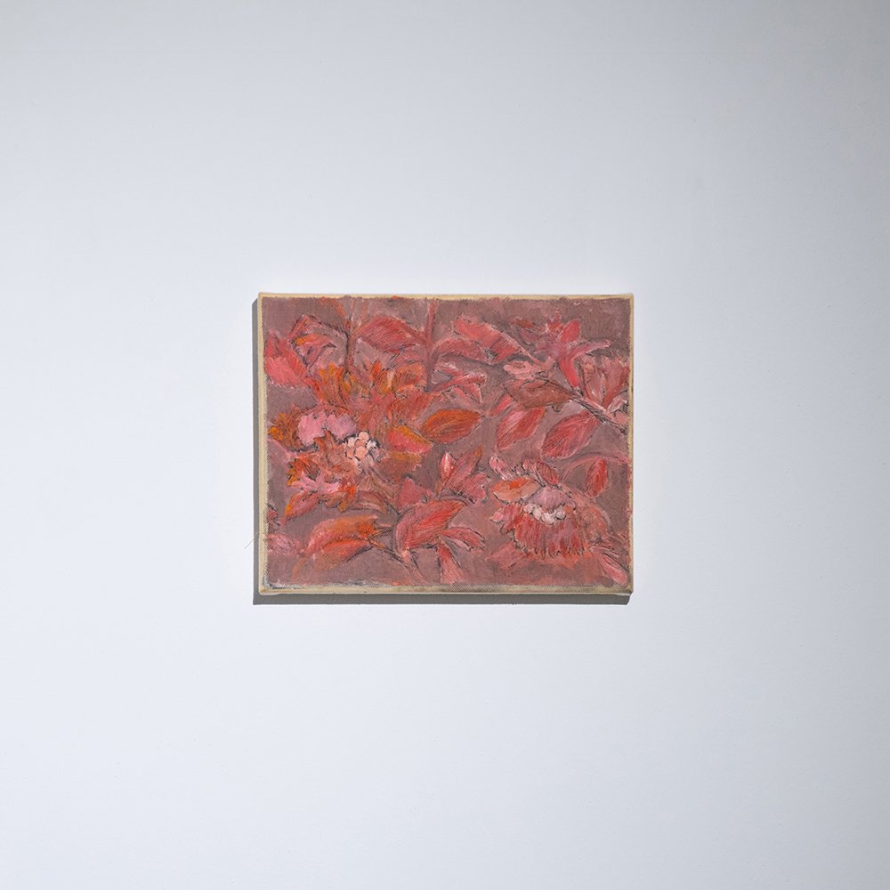 PEDRO LIÑARES / Naquele canto descansamos, 2023 / Oil on canvas / 24 x 30 cm