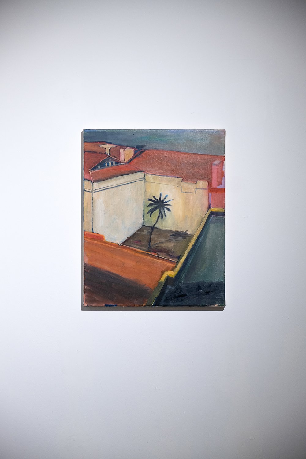 PEDRO BARASSI / Dia/Noite, 2023 / Oil on canvas / 50 x 40 cm