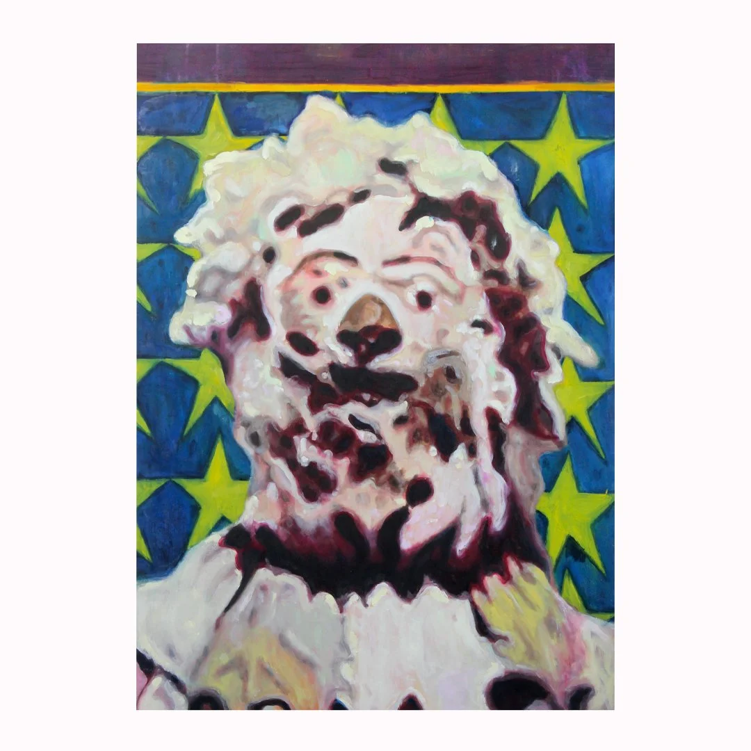 EDUARDO ANTONIO
“Fantasma” (Phantom), 2023
Acrylic, oil on canvas / 165 x 120cm / 1.800 € + VAT