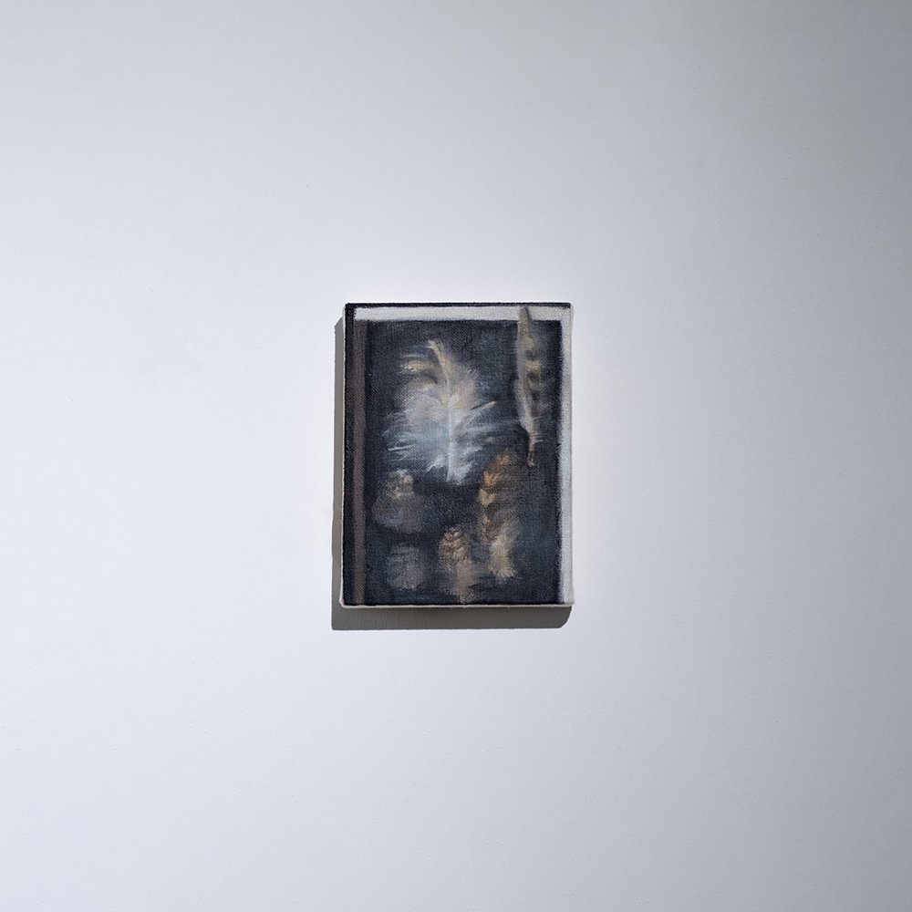 PEDRO BARASSI / Livro 5: Águia, 2023 / Oil on canvas / 24 x 18 cm