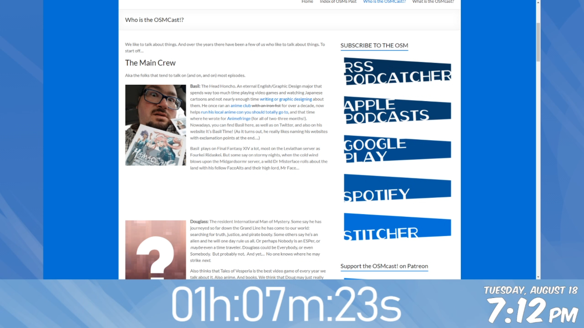 Confidence monitor output
