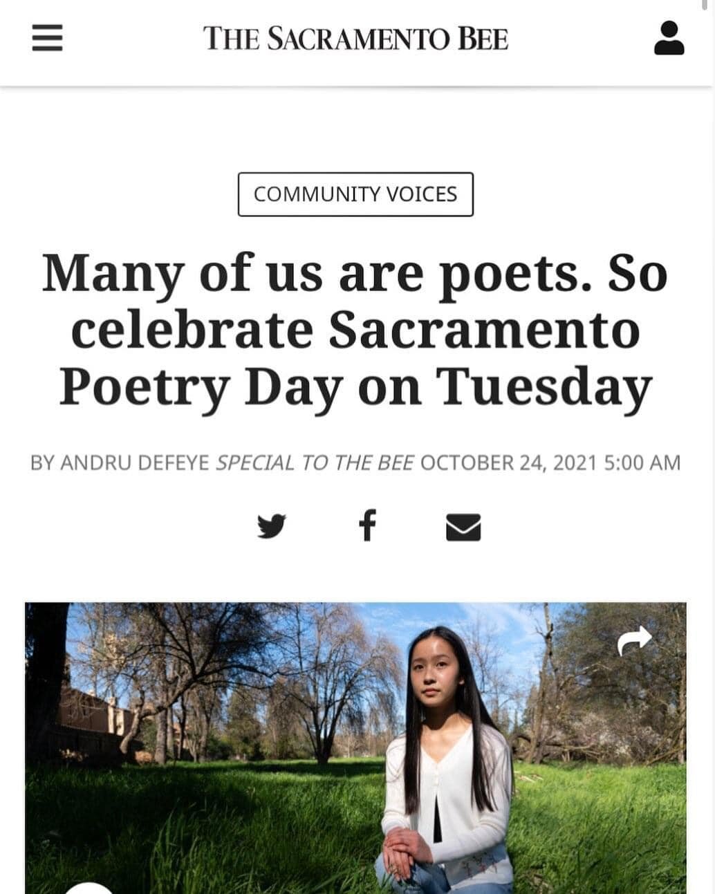 poetry day sac bee