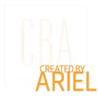 Background with large, faint letters spelling 'GTA' and smaller orange text that says 'Created by Ariel'