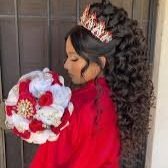 Quinceañera glam for the celebration’s queen. Full makeup and lasting hair styling by Ariel. #QuinceGlam #CreatedbyAriel