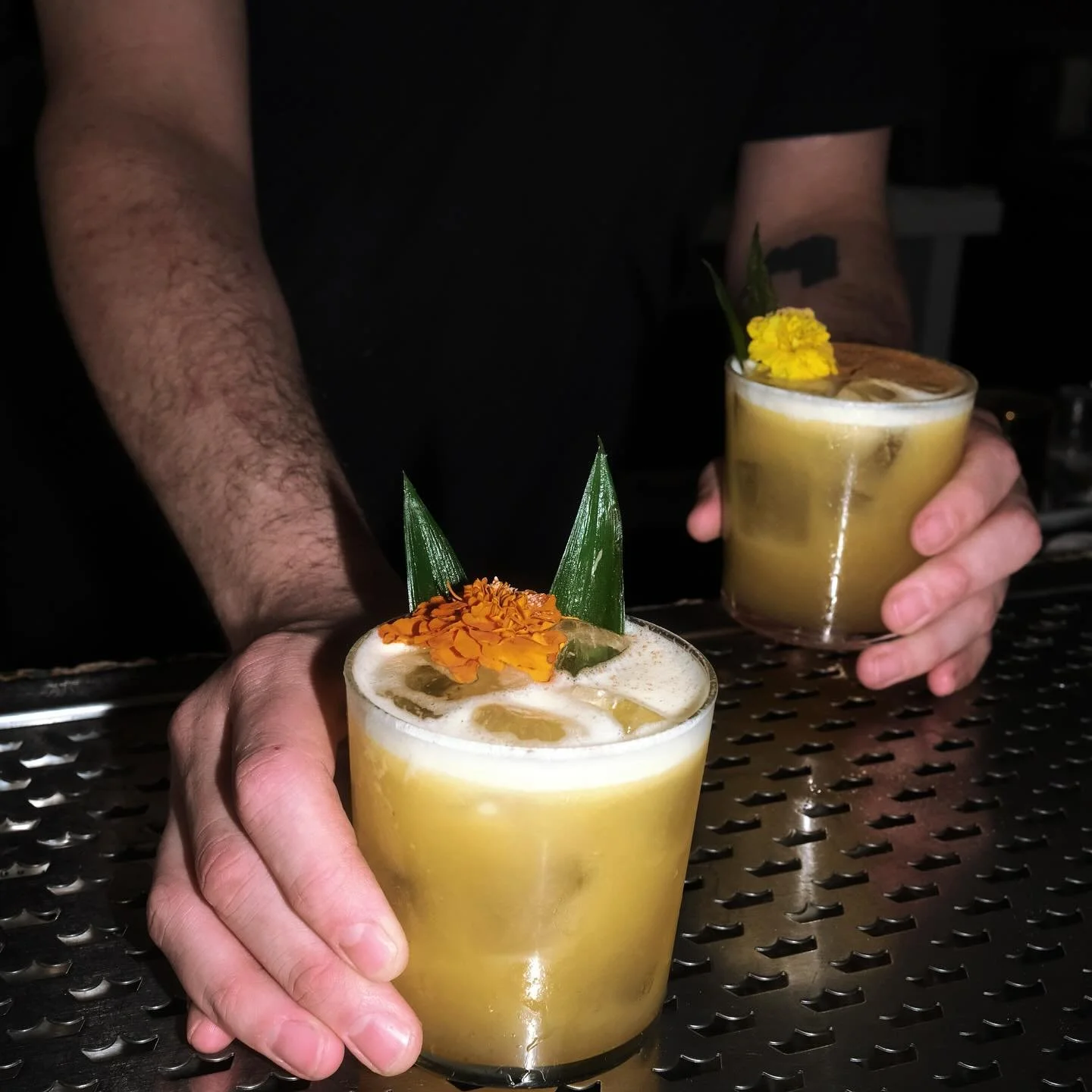 Bodega Cat &mdash; our answer to that fall margarita you didn&rsquo;t know you needed. Aged tequila and mezcal round out this bright, spiced sipper, with just a hint of coffee liqueur because&hellip; why not.