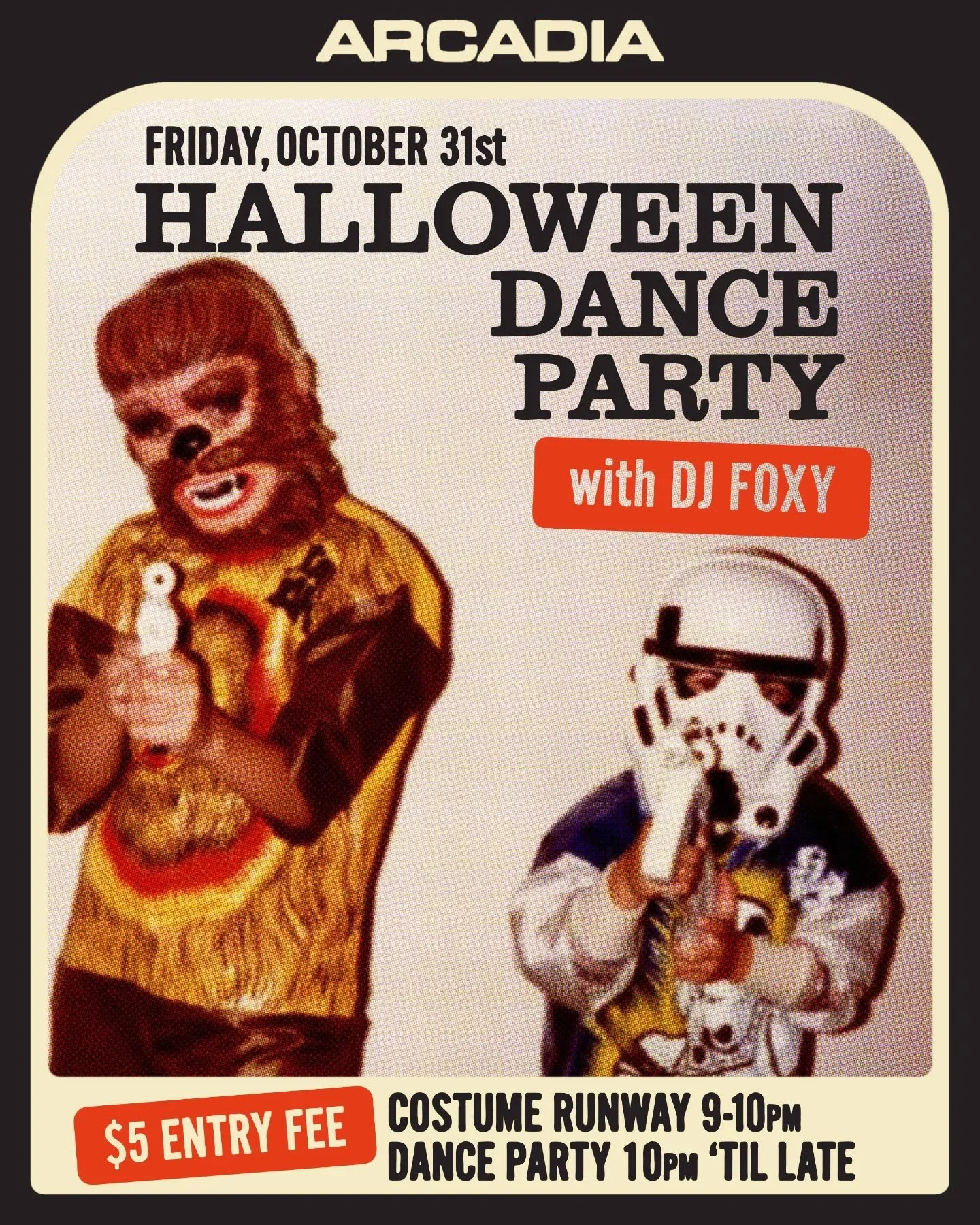 The Runway Returns Halloween Night!

We're turning the catwalk into a batwalk for you to show off your Halloween fit. Everyone is encouraged to walk the runway and strike a post for @brandon.pullen on the 📷.
Sign ups with Dave from 8-8:50pm as you c