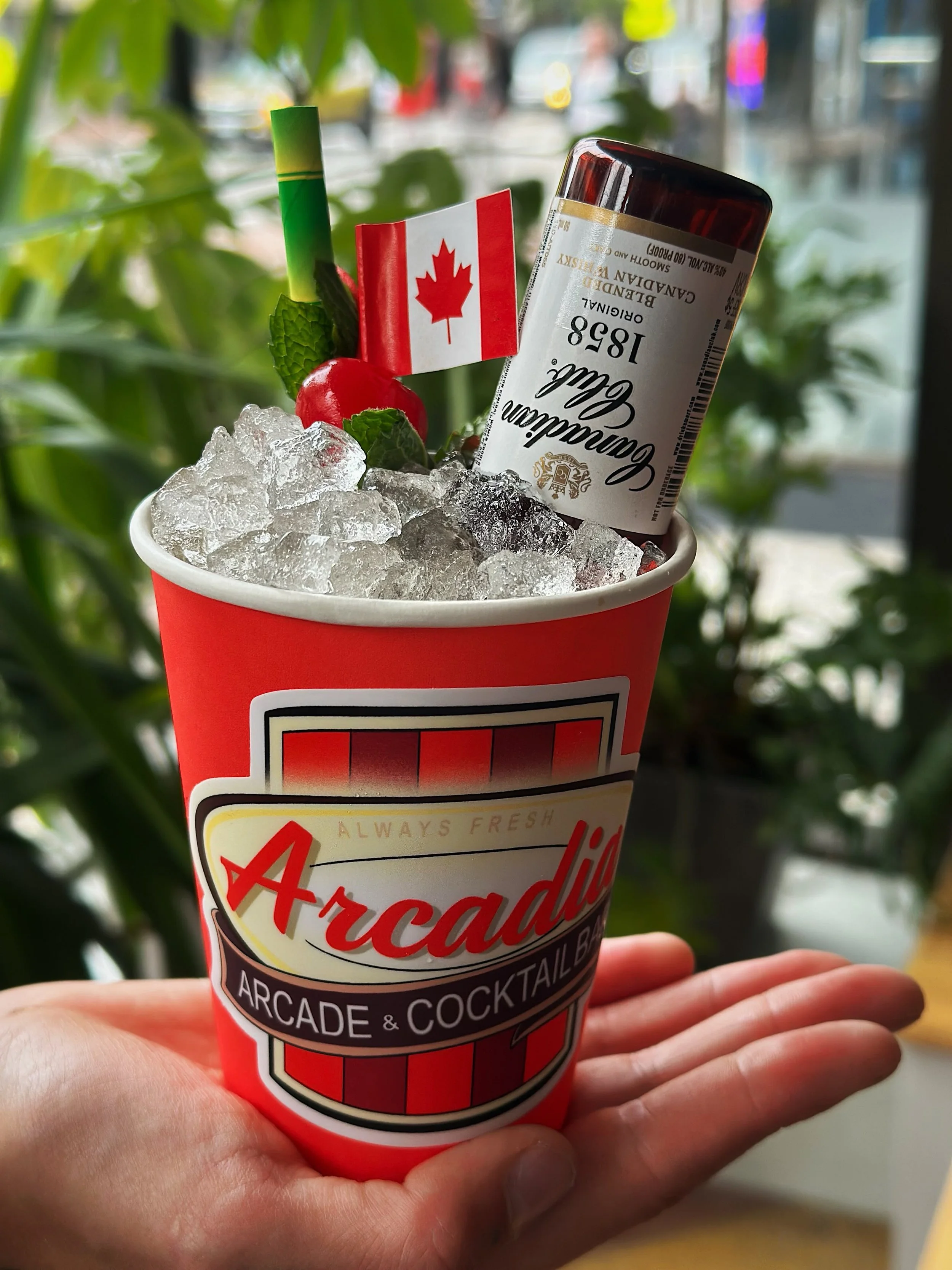 Canadian Tux Party tonight 🇨🇦
Tim Hortinis, Molson &amp; Crown Apple.