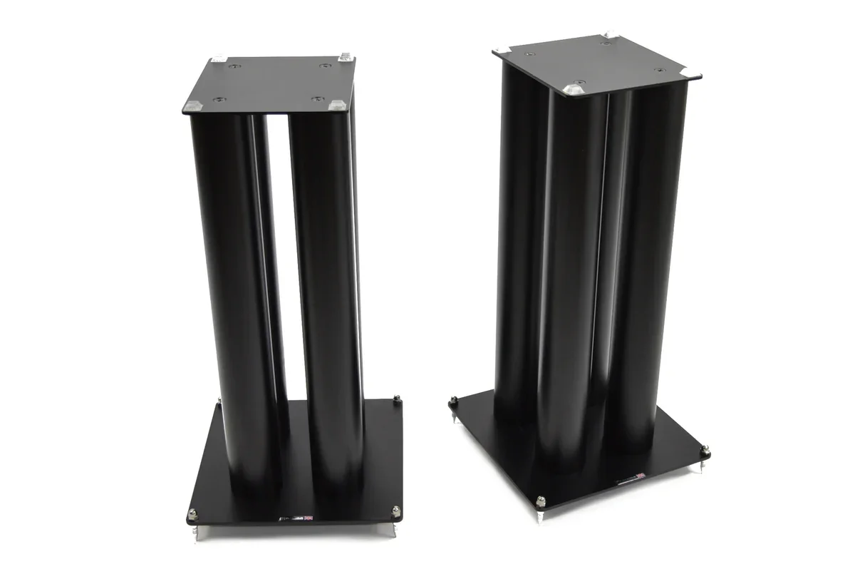 HMS 2X Speaker Stands 600mm (23.6") Supplied as a pair. (Black)
