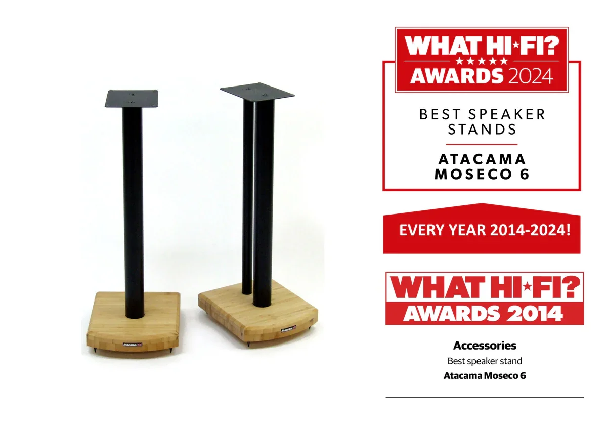 MOSECO 6 speaker stands (Pair) (Natural)