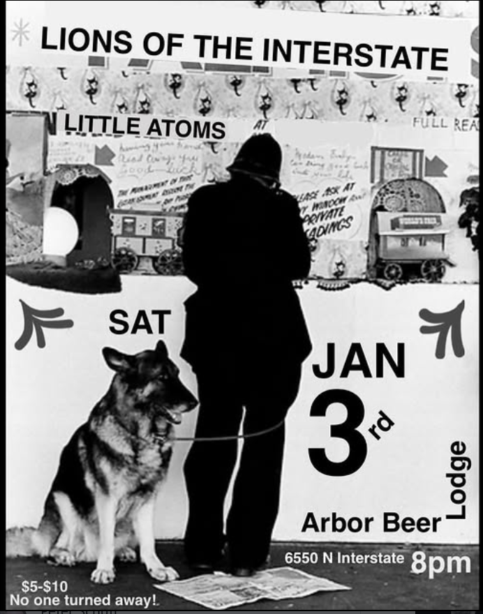 Live Music: Lions of the Interstate w/ Little Atoms