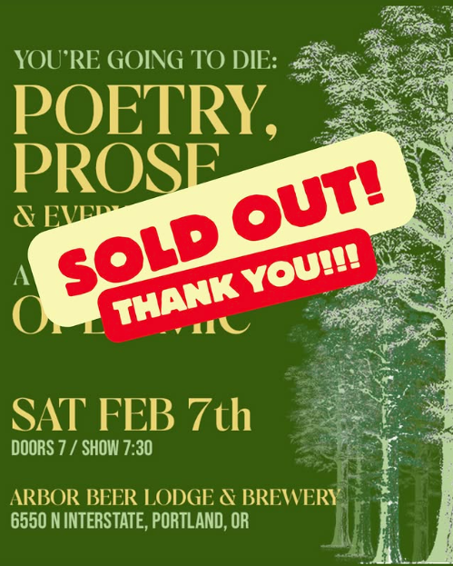 Poetry, Prose &amp; Everything Goes - a GRIEF &amp; GRATITUDE Open Mic