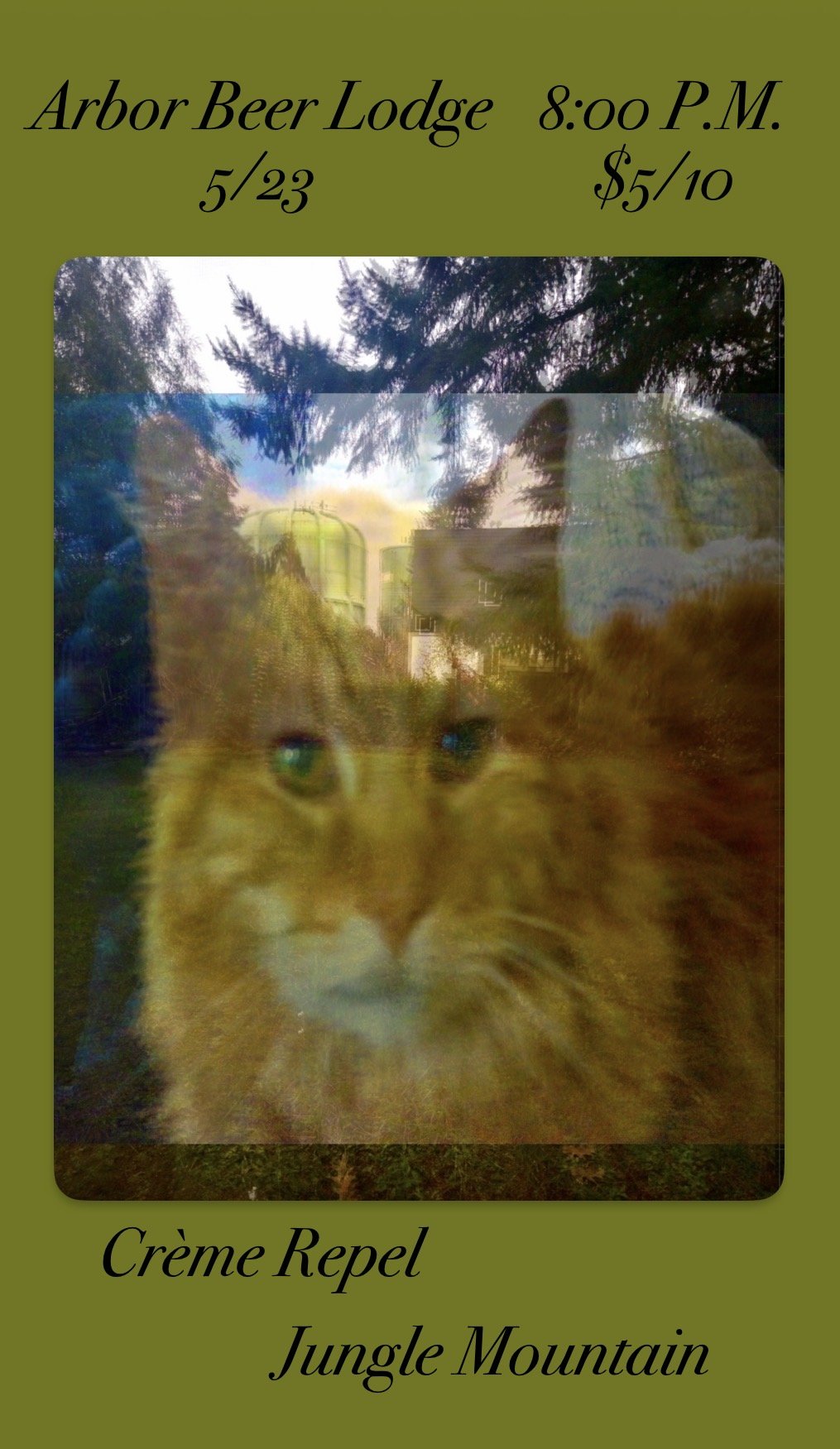 Live Music: Crème Repel and Jungle Mountain