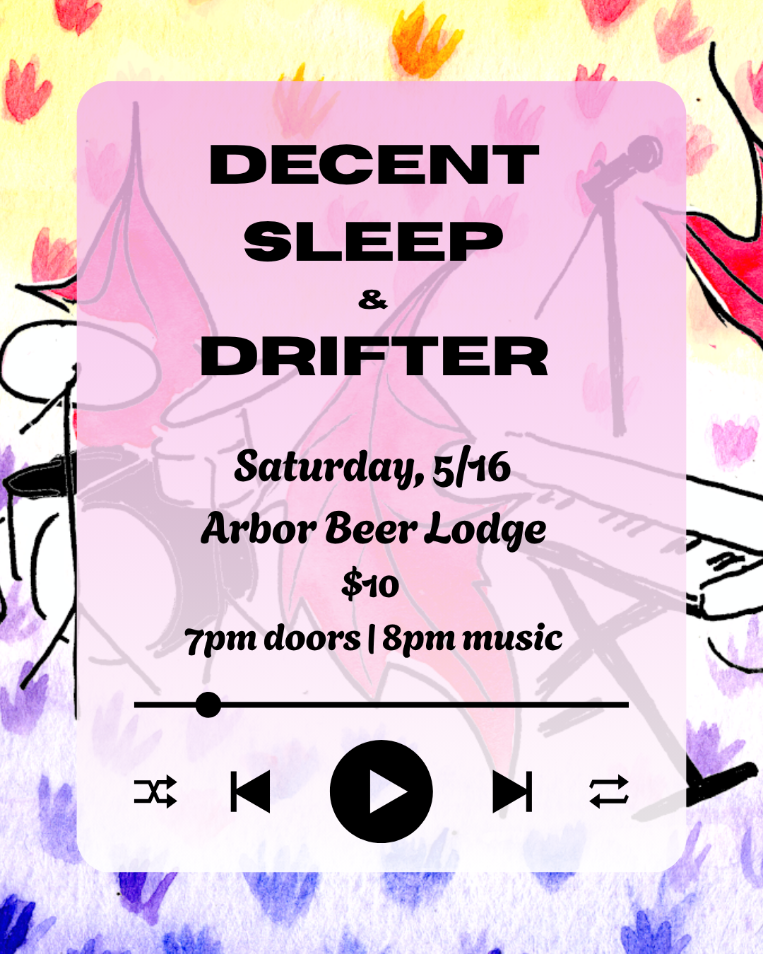 Live Music: Decent Sleep &amp; Drifter