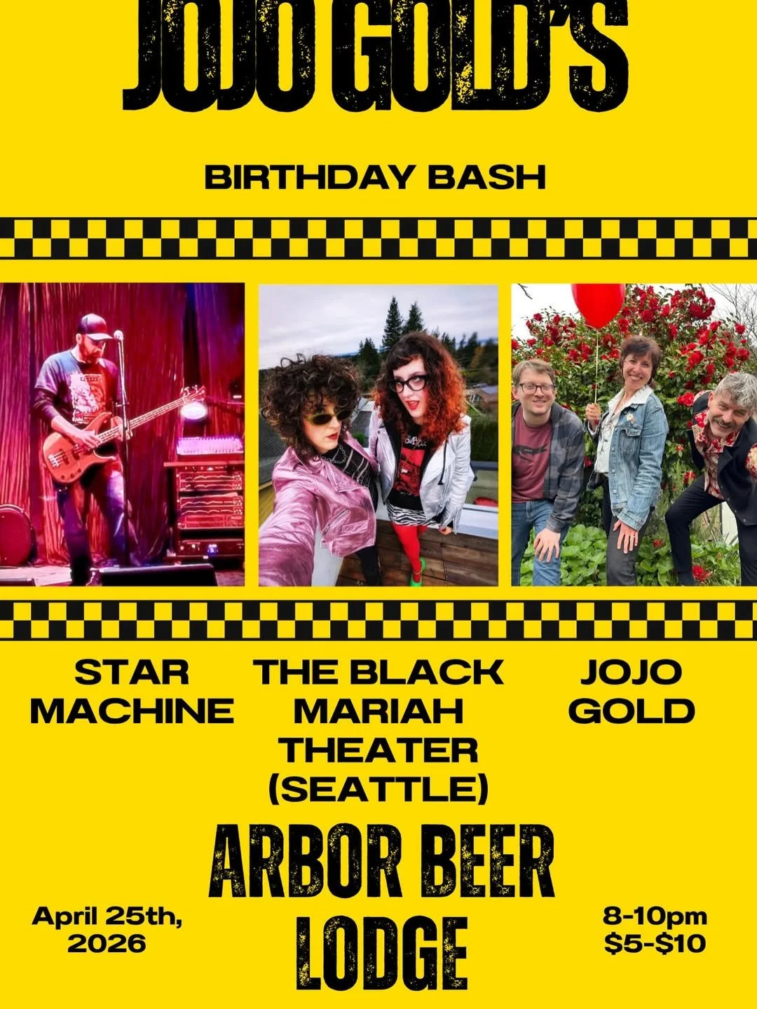 Live Music: JoJo Gold’s Birthday Bash