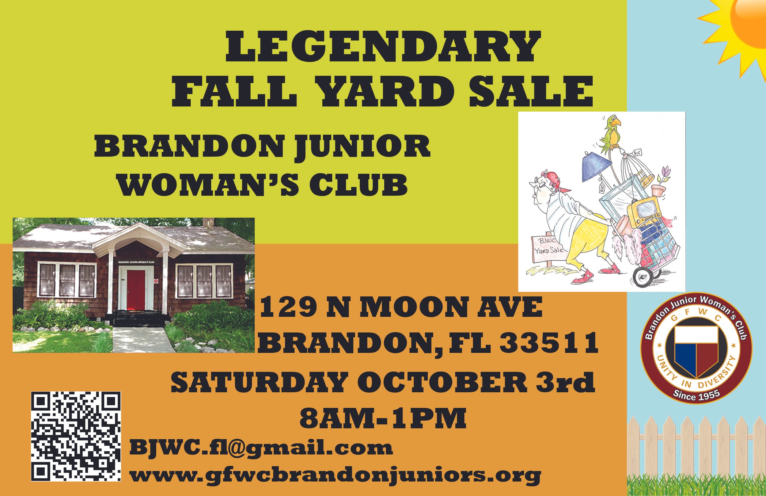 OCTOBER Yard Sale