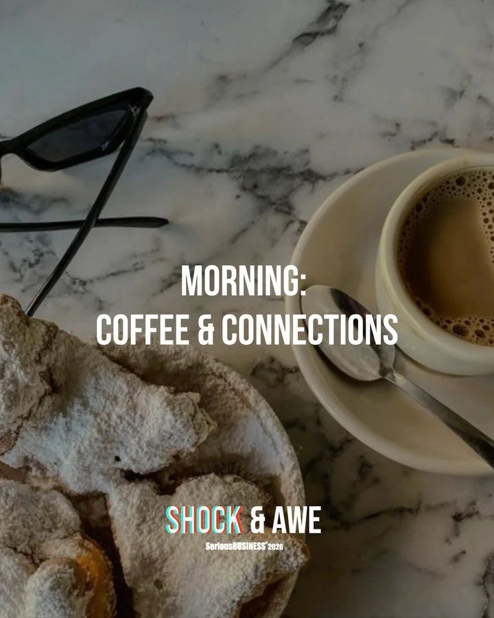 Level up your salon business where business meets pleasure! 📈

At SHOCK &amp; AWE, we move through the day with purpose: Inspiration Delivered by industry leaders, exploring new innovations at the Expo, and invaluable peer-to-peer networking during 