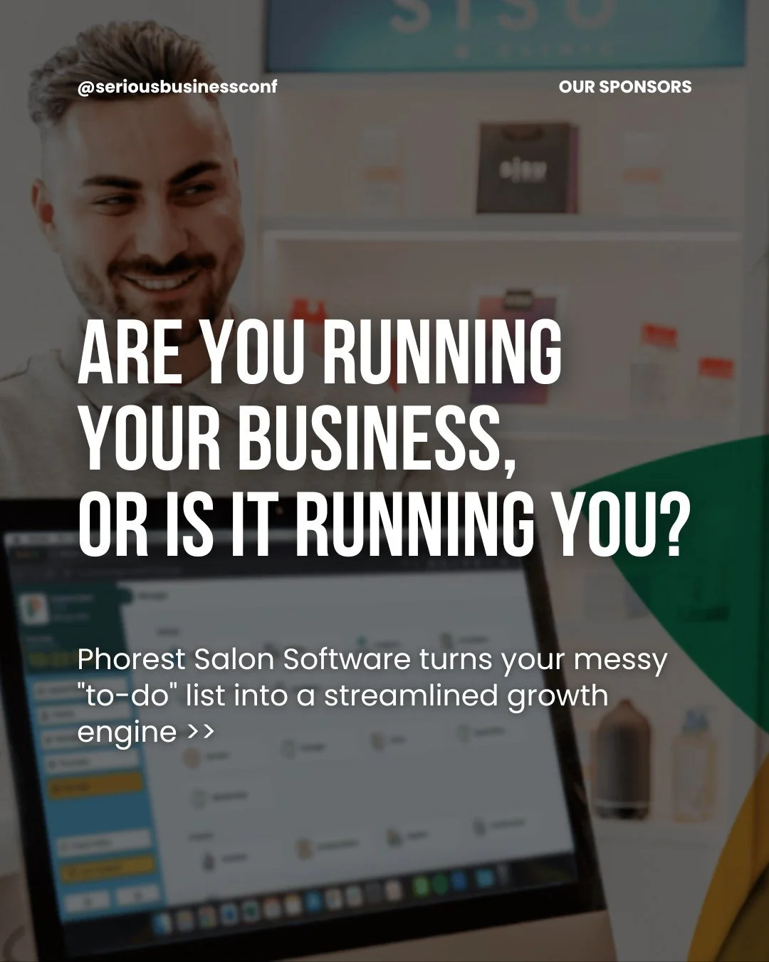 Is your technology moving as fast as your craft? ⚡️

Serious Business is about more than just inspiration&mdash;it&rsquo;s about the systems that turn that inspiration into a sustainable, scaling reality. That&rsquo;s why we are proud to have @phores