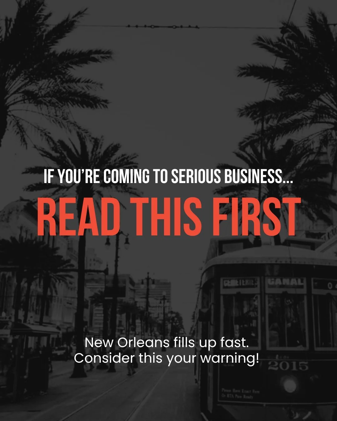 New Orleans doesn&rsquo;t do "quiet weekends." Between Mardi Gras prep, packed restaurants, and the peak energy of the city, downtown hotel rooms disappear fast around Serious Business weekend.

Consider this your warning: the earlier you b
