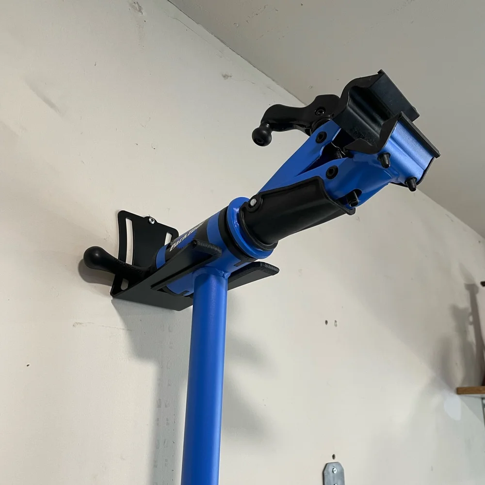 Wall Mount For Park Tool Bike Maintenance Stand PCS 9.2 PCS 9.3 PCS 10 10.2 10.3 Elevate Metalcraft
