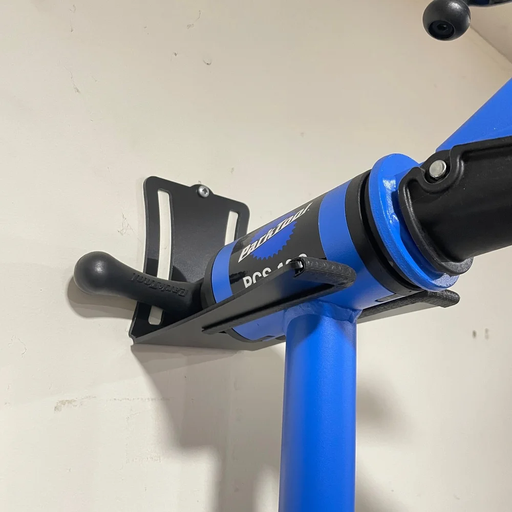 Wall Mount For Park Tool Bike Maintenance Stand PCS 9.2 PCS 9.3 PCS 10 10.2 10.3 Elevate Metalcraft