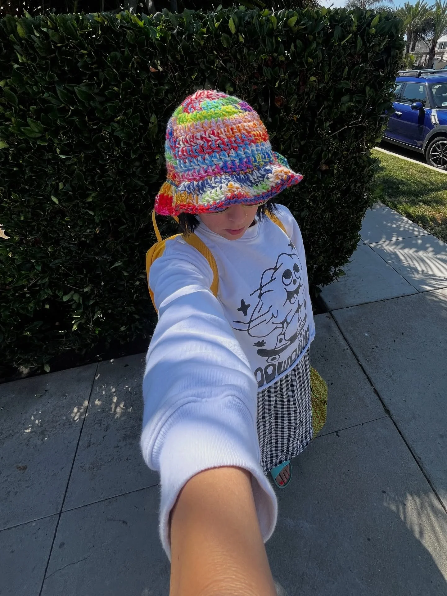 when summer meets fall...

what's your go-to mid season accessory?

🧶 chunky crochet scrap bucket hat available via @nooworks