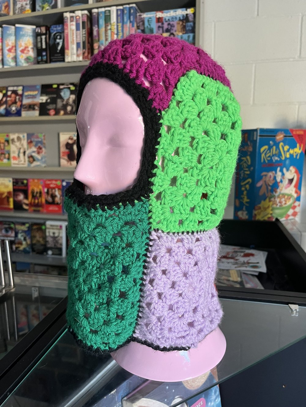 Granny Square Crochet Balaclava — bev.made