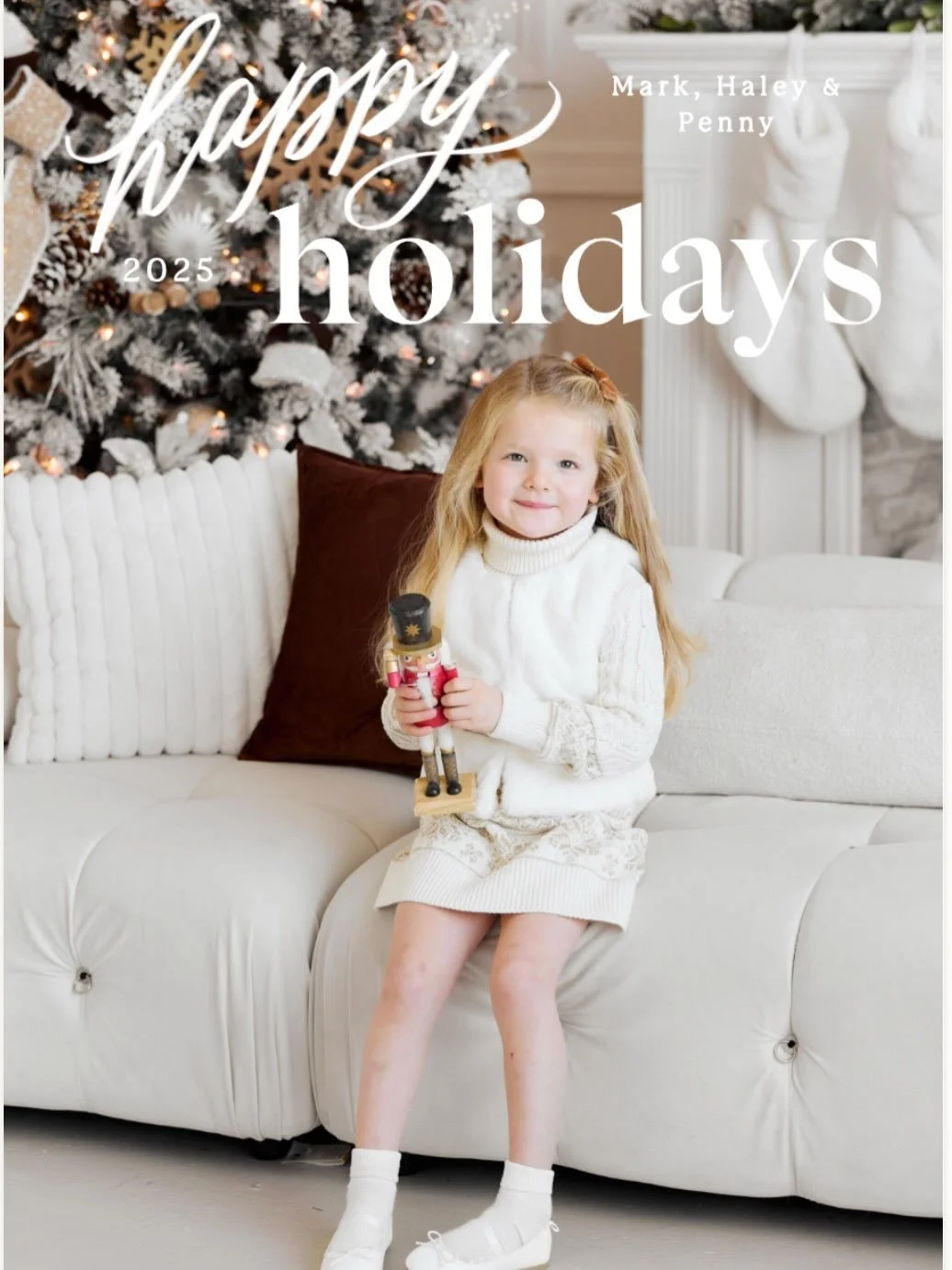 Merry Christmas &amp; Happy Holidays from my little fam to yours. Feature the holiday card I never got around to mailing 🙈.