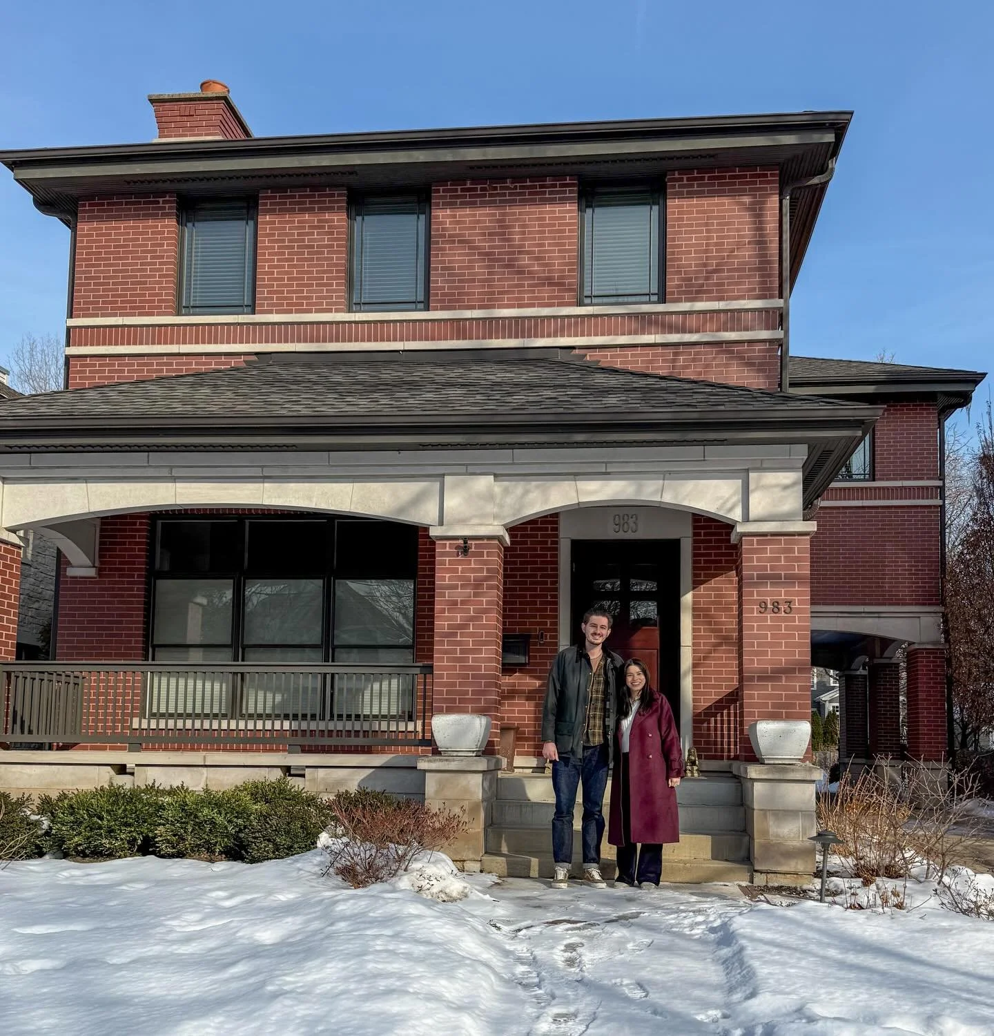 My clients found me here on Instagram 🤍 &mdash; and Sarah &amp; Konrad were truly the best.

In the Chicago North Shore market, where inventory is extremely limited, it often takes making multiple offers before the right one comes along. Sarah &amp;