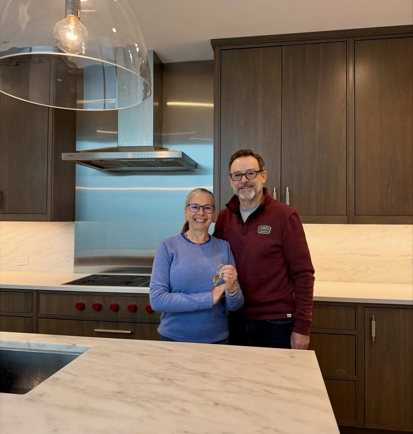 What a twist of fate.

My clients, Jamie &amp; Donna, first found me on Instagram&mdash;Donna had been following along, and we later realized her son and daughter-in-law are actually my neighbors.

We started their search looking for a small North Sh